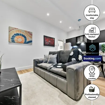 Modern, Central & Comfy Apt By Stay Smart Short Lets & Serviced Accommodation Deptford With Free Wifi London Exterior photo