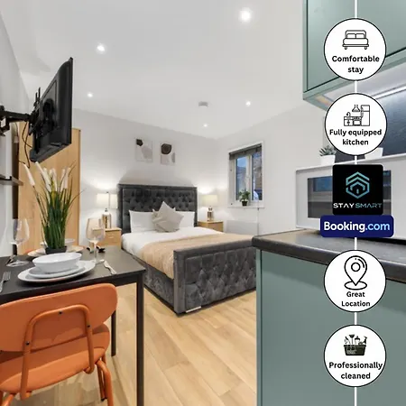 Modern, Central & Comfy Apt By Stay Smart Short Lets & Serviced Accommodation Deptford With Free Wifi London Exterior photo